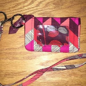 Vera Bradley Wallet and Lanyard